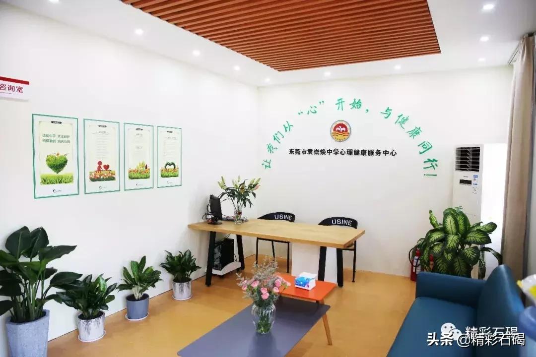 石碣东聚电子向袁崇焕中学捐赠价值20万元心理辅导室！