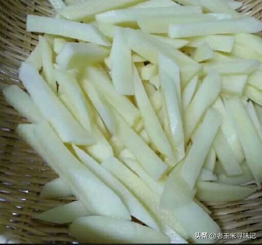 薯条怎么做又简单又脆又好吃,用纸做爆炸小薯条