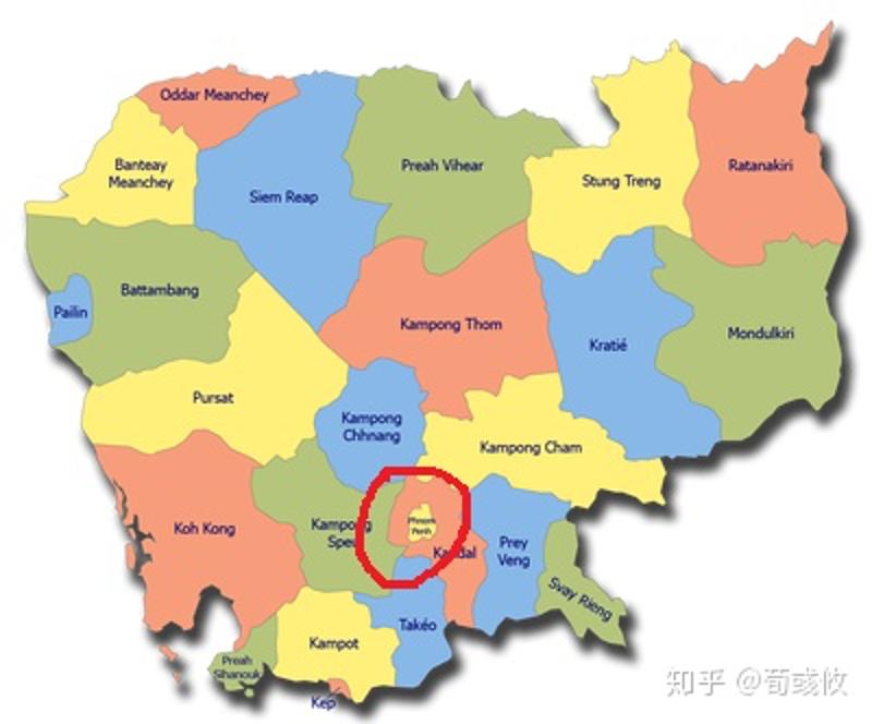 金边是一个300万人口的国家,金边最富的城市