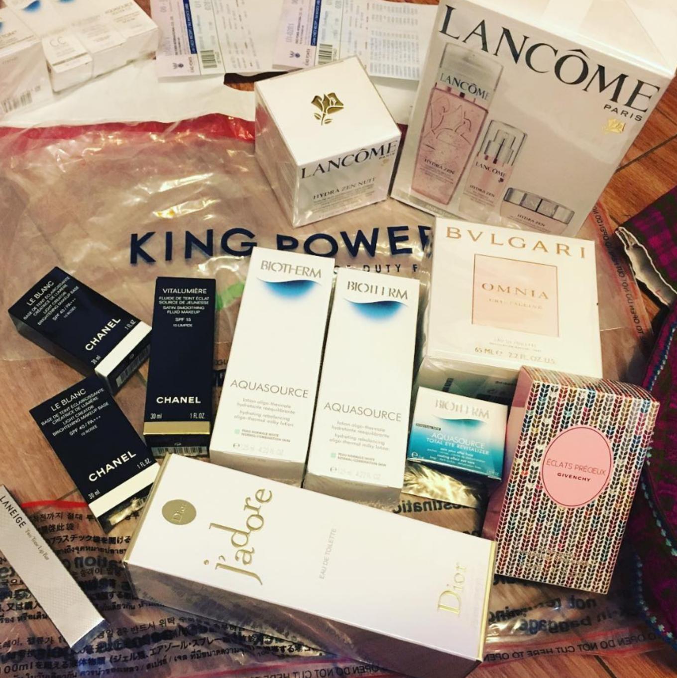 在泰国王权免税店，这么买买买，可以赚回往返机票哦