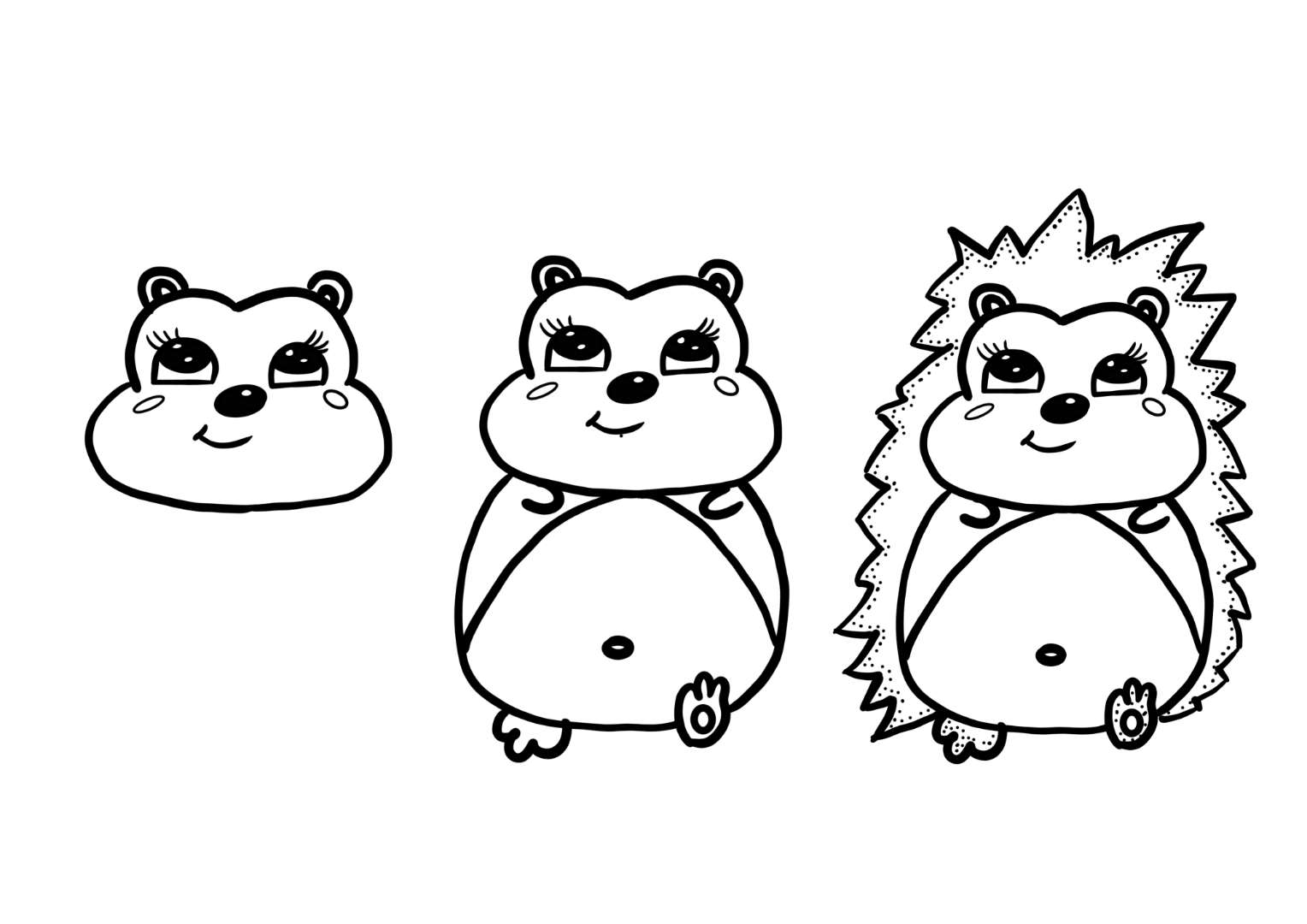 线描入门零基础教程儿童画,6-12岁儿童线描课程入门