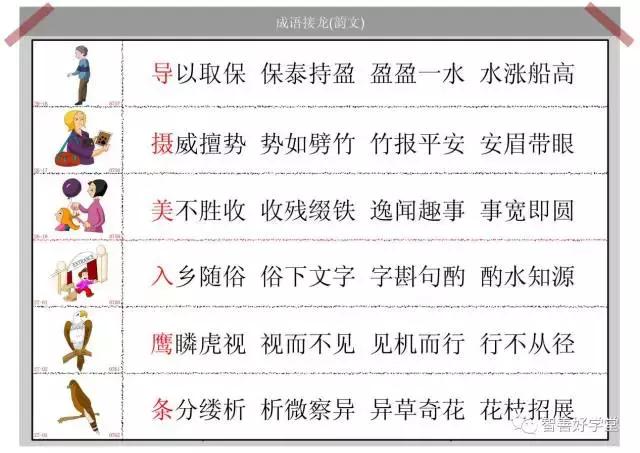 成语接龙赚钱版,成语接龙教学简单易懂