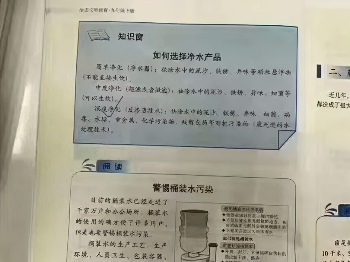 净水知识教科书,净水知识传递
