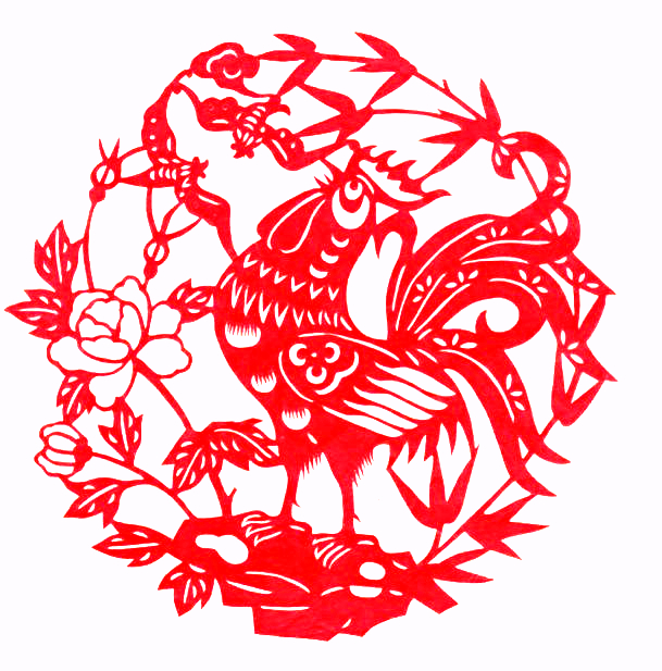 对称图形剪纸窗花,民俗窗花介绍