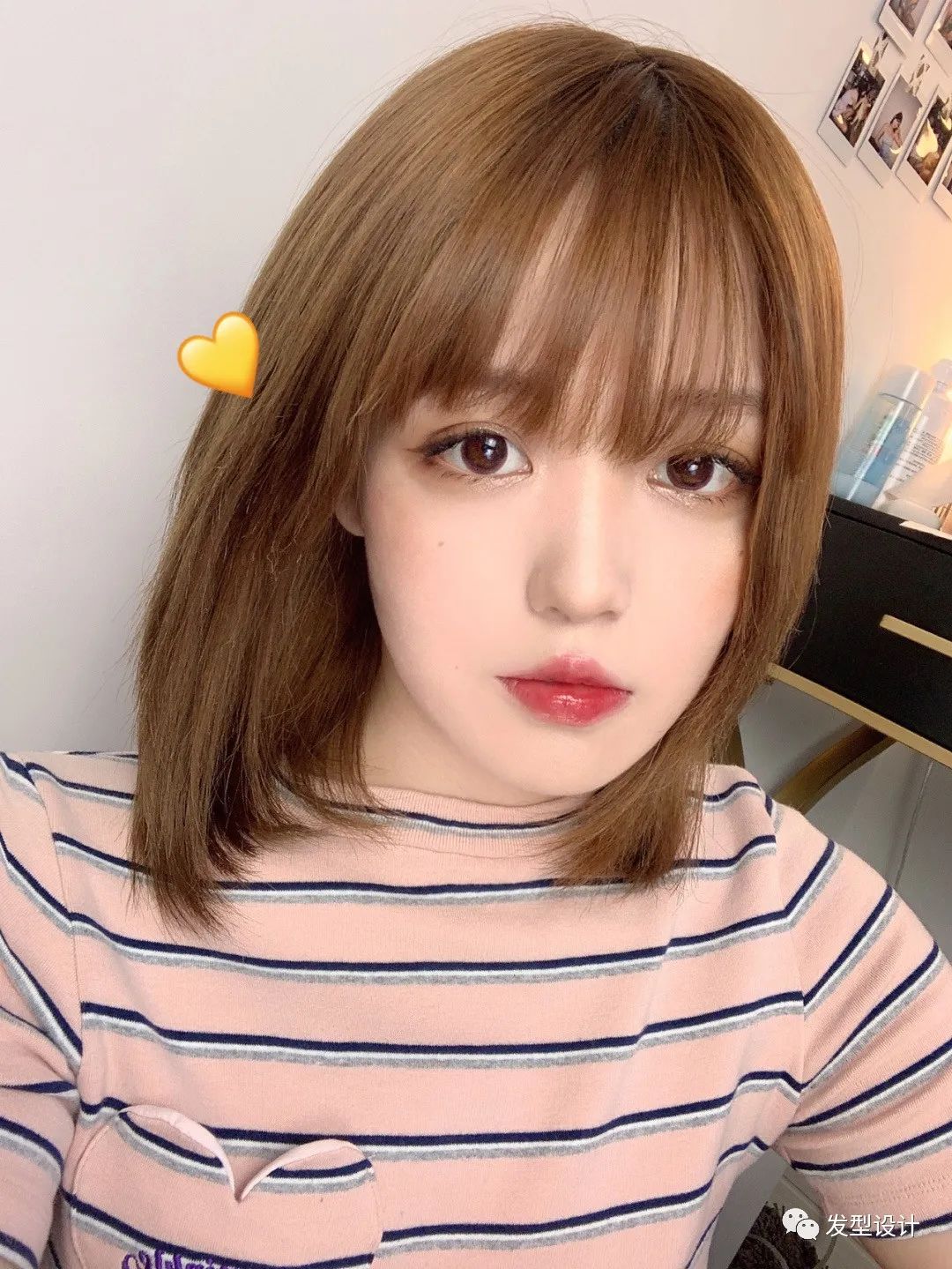 八大网红刘海短发,无刘海短发发型女