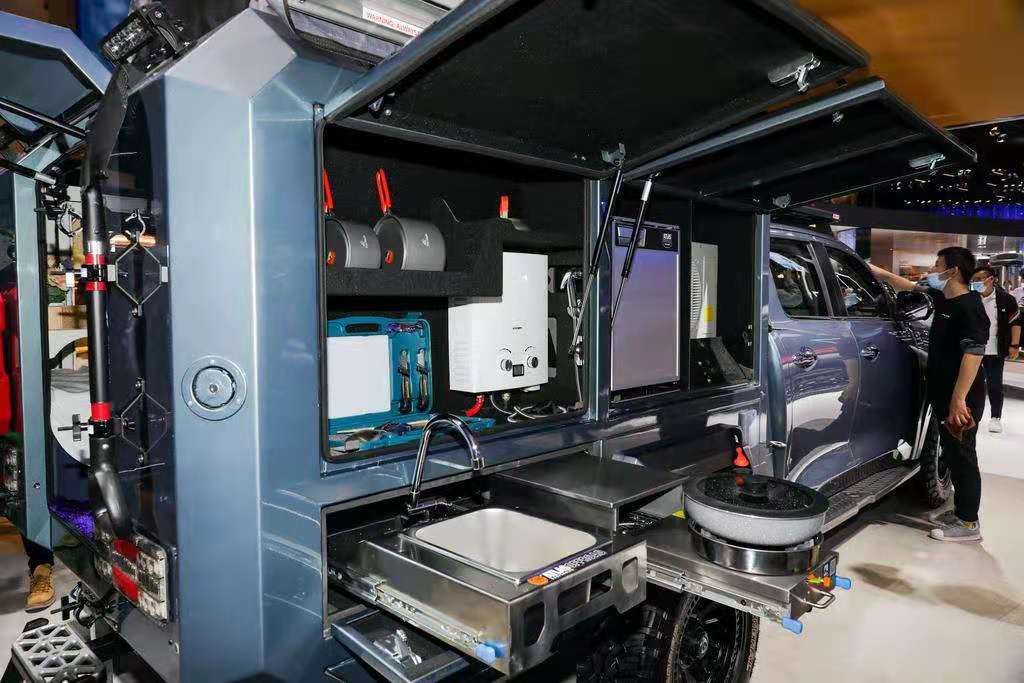 长城炮房车上海车展,上海车展长城炮旅居版