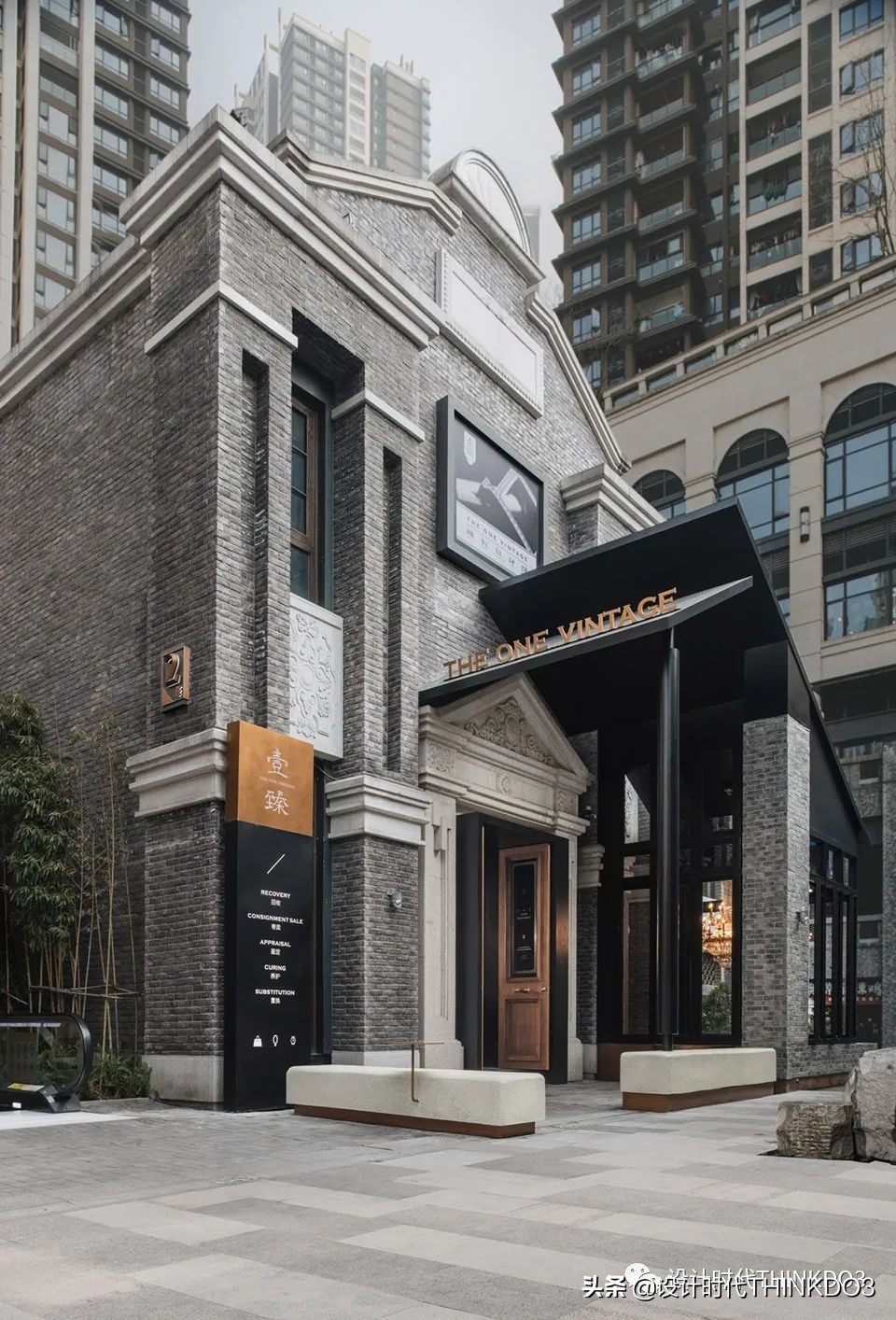 极简风格店面设计,高级感的门店装修风格