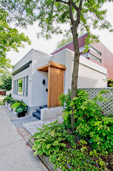 庭院入户门设计效果图,入户门庭院设计