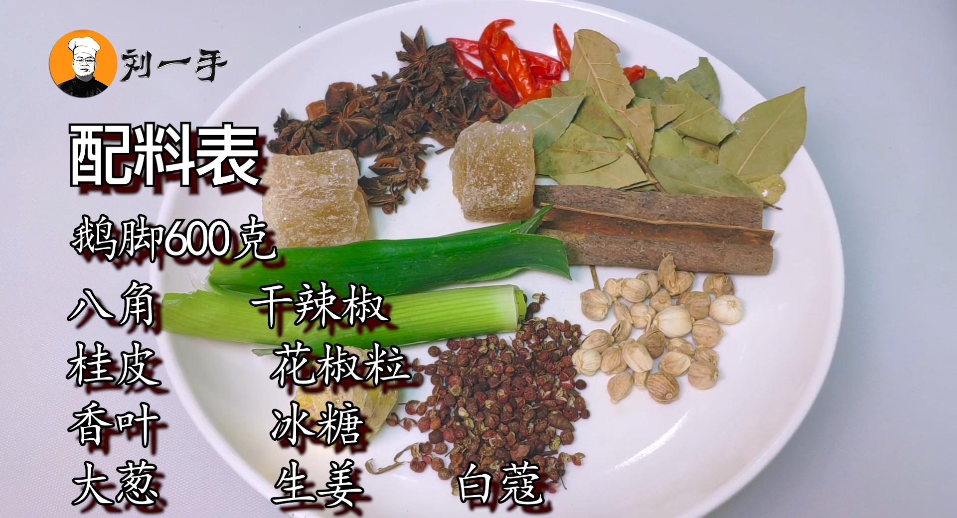 广东顺德盐焗鹅掌翅卤水做法,卤水鹅掌最正宗的做法