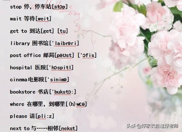 小学英语“单词表+音标”！给孩子贴墙上背熟，初中都领先一大截