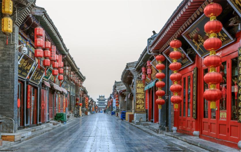 平遥古城最火的街道,山西平遥古城和乔家大院旅游攻略