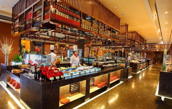 快收藏美食,广州小蛮腰附近海鲜自助餐600元的