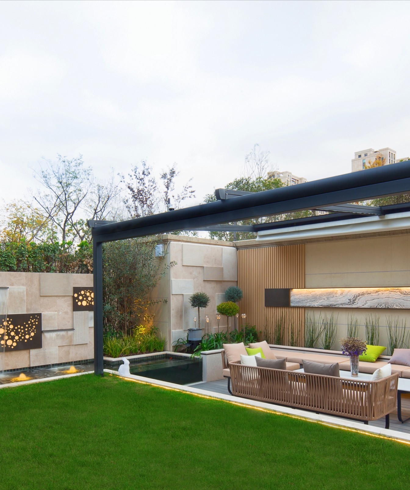 最简单便宜的小院花园设计,最实用好打理的庭院设计