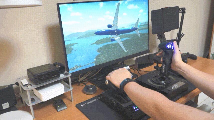 罗技x56飞行摇杆怎么用,罗技x56飞行摇杆