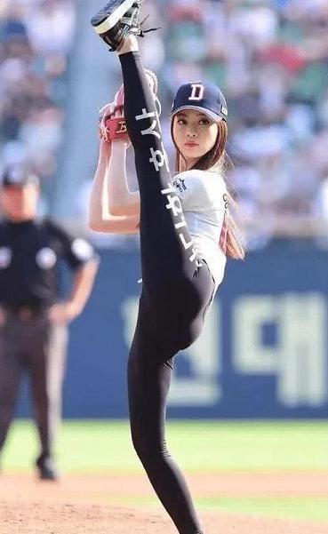 韩国棒球女神图片,韩国棒球女神惊艳瞬间