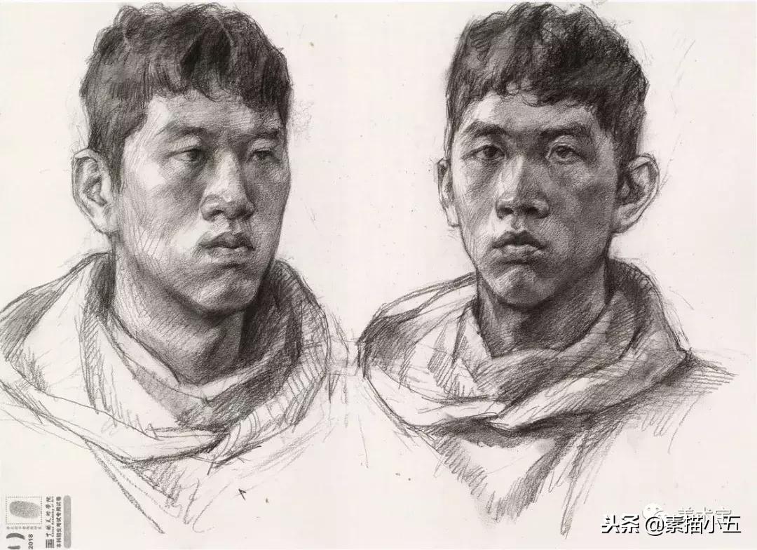 国美素描高分卷子图片,国美色彩高分卷2012