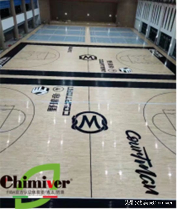 运动木地板彩漆,运动木地板漆施工视频