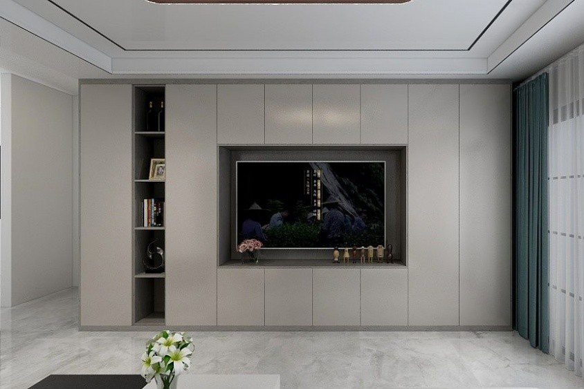 金地三千府别墅装修庭院实景,金地三千府装修设计案例效果图