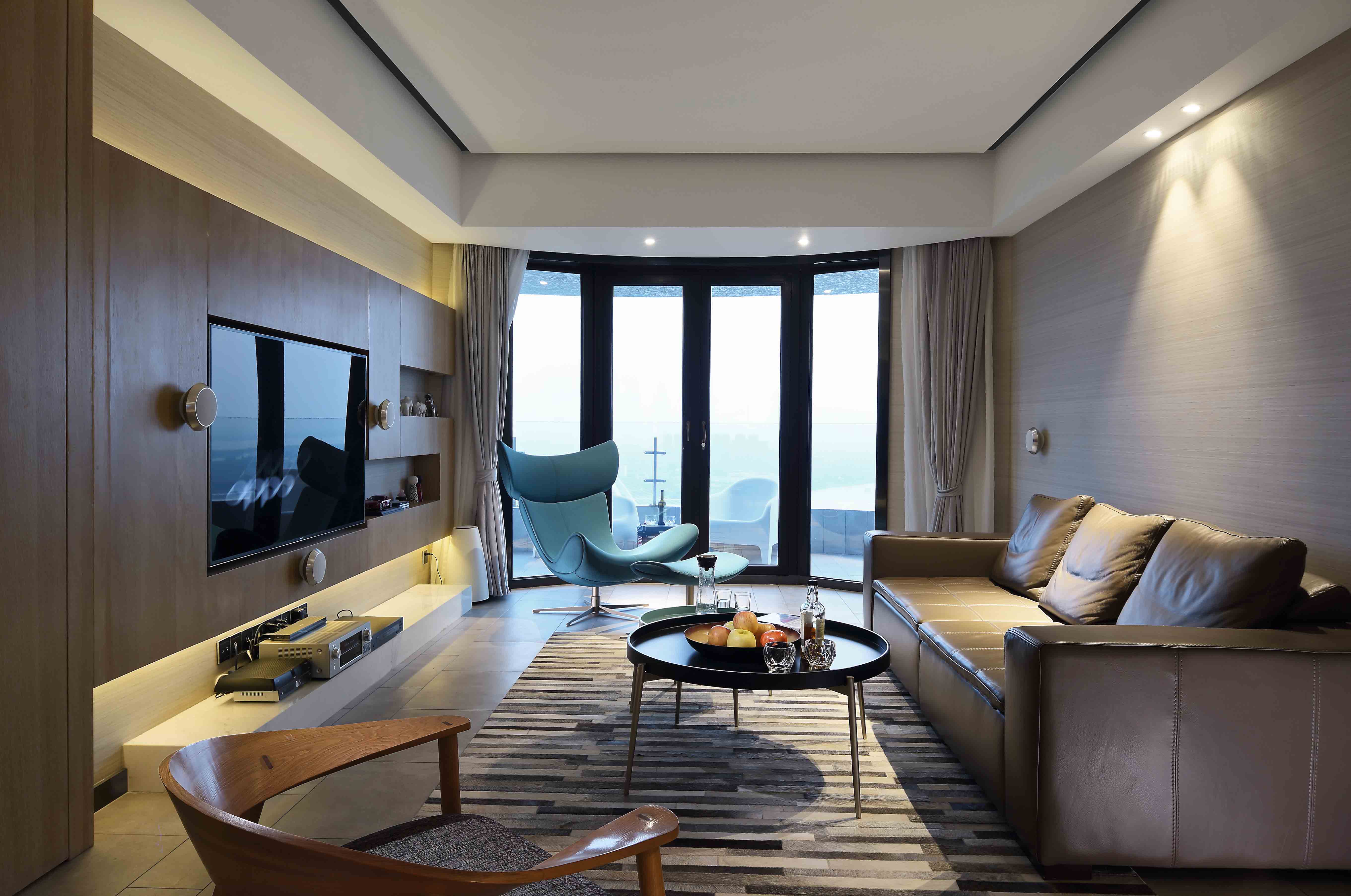 轻奢滨江壹号风格,滨江壹号现代简约设计