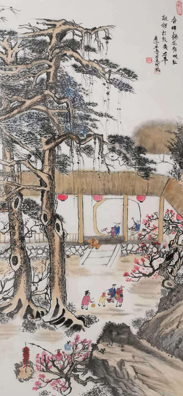 画家洪美劝——墨韵悠然笔墨丹青