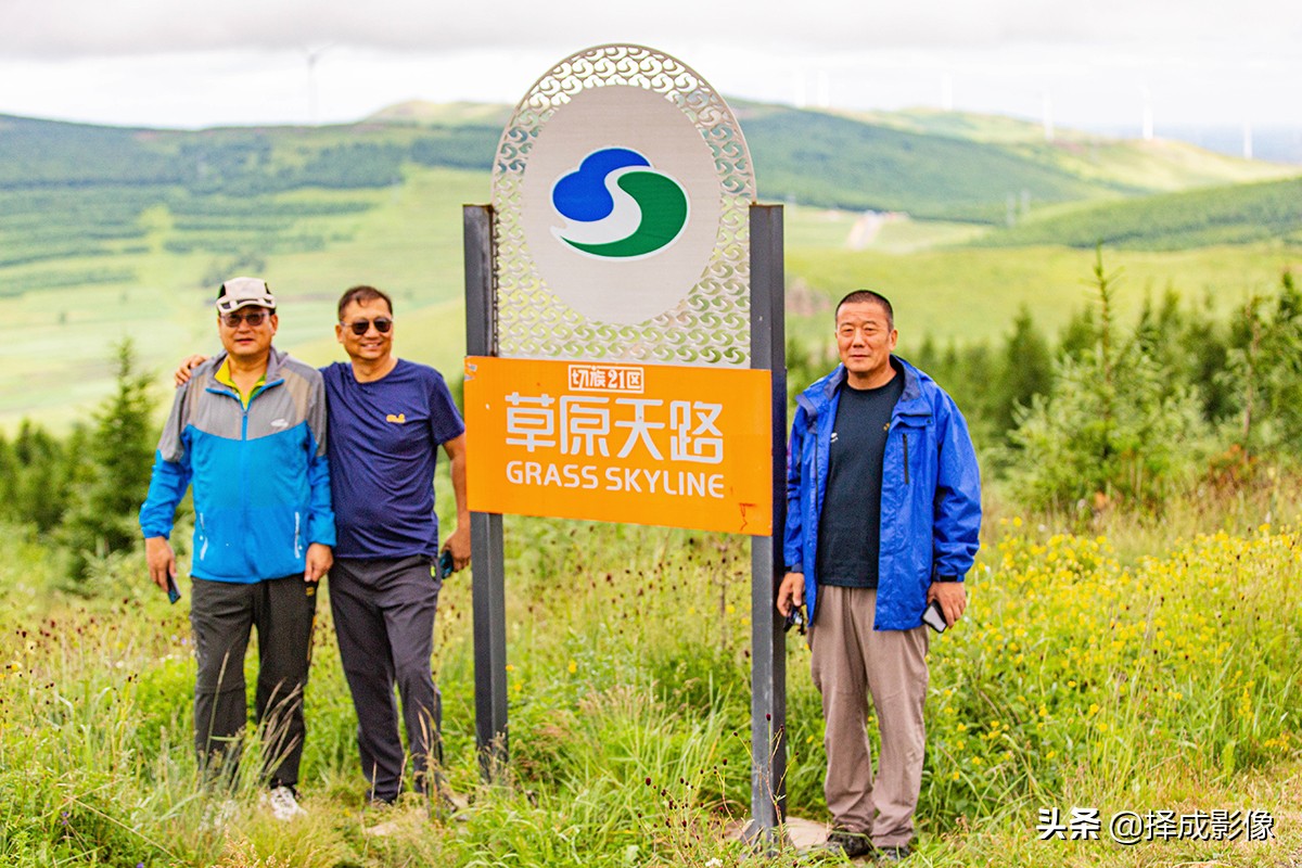 中国十大最美公路张北,张北草原天路路线图高清版大图