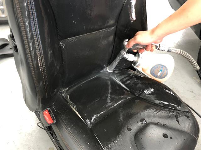 20年老汽车内饰清洗教学全过程,汽车内饰深度清洁施工细节