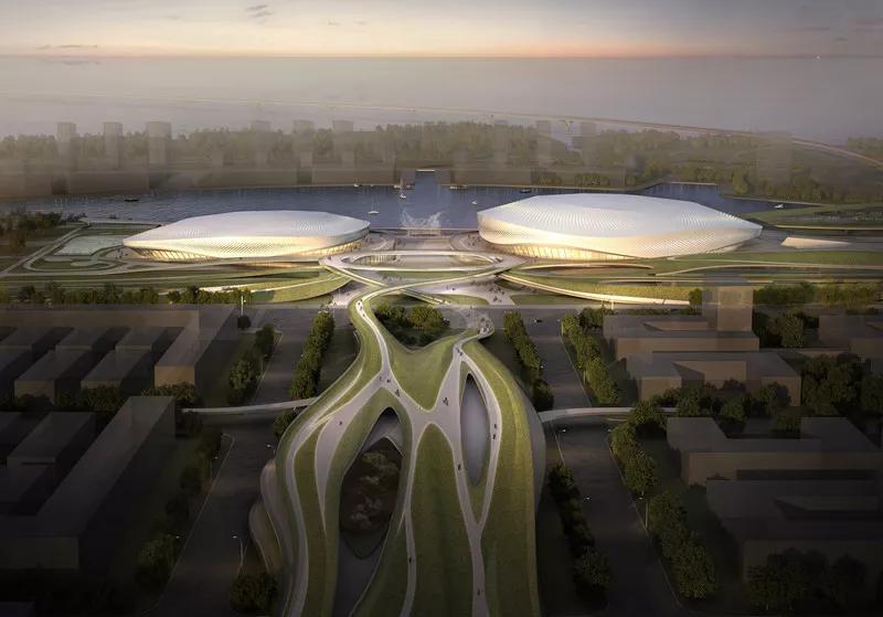 晋江著名地标,晋江滨江商务区再添高楼