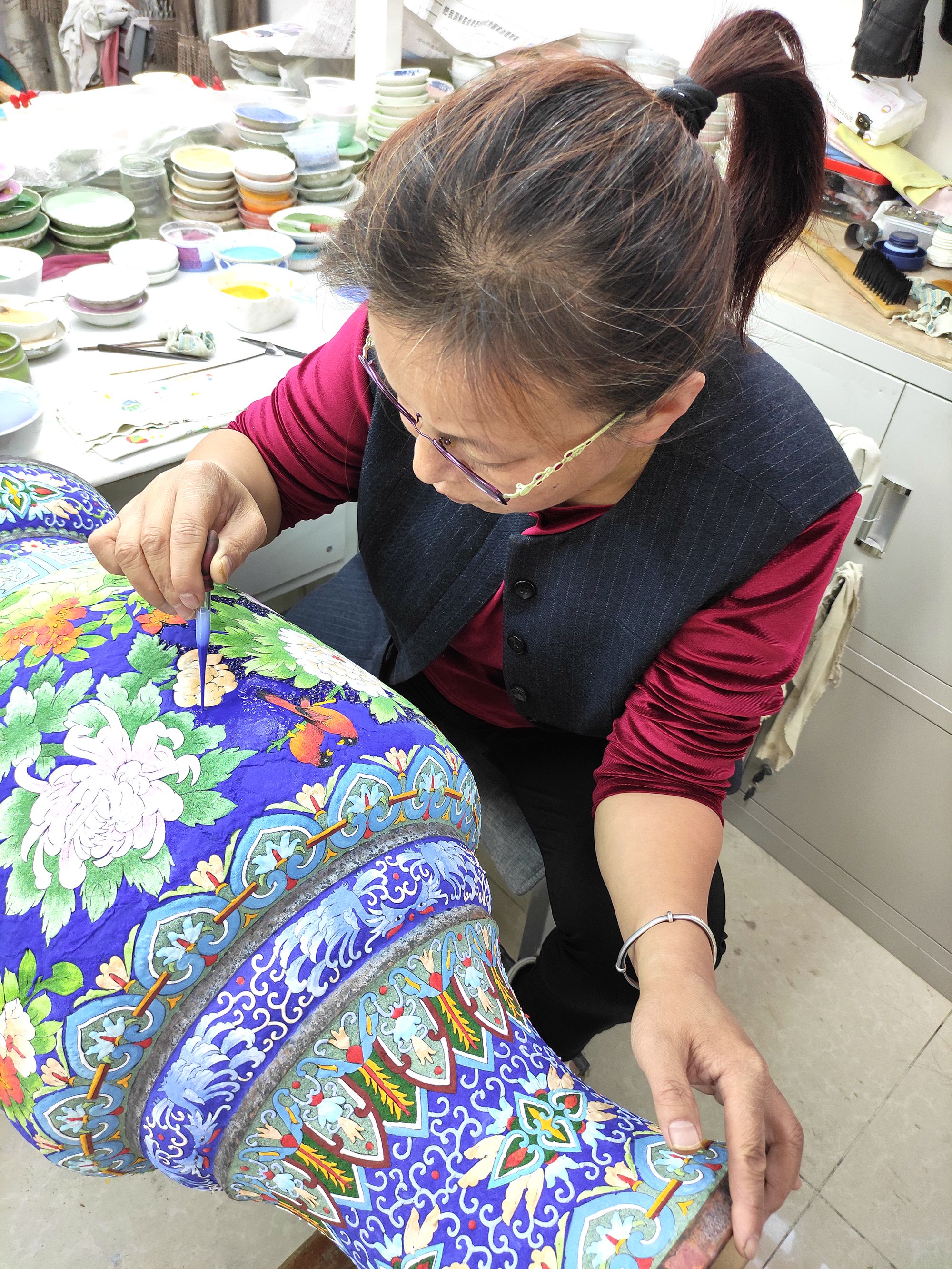 景泰蓝发祥地在哪,传统工艺景泰蓝的发祥地