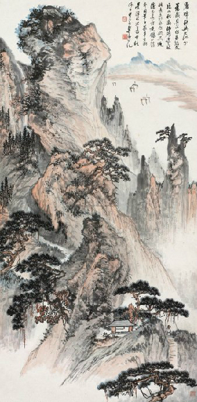 郑午昌书法真迹欣赏,郑午昌花鸟图100幅