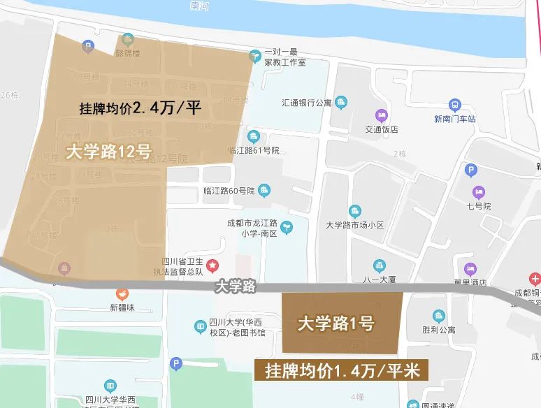 相隔一条街为何房价差了这么多,一条街两边的房子价格