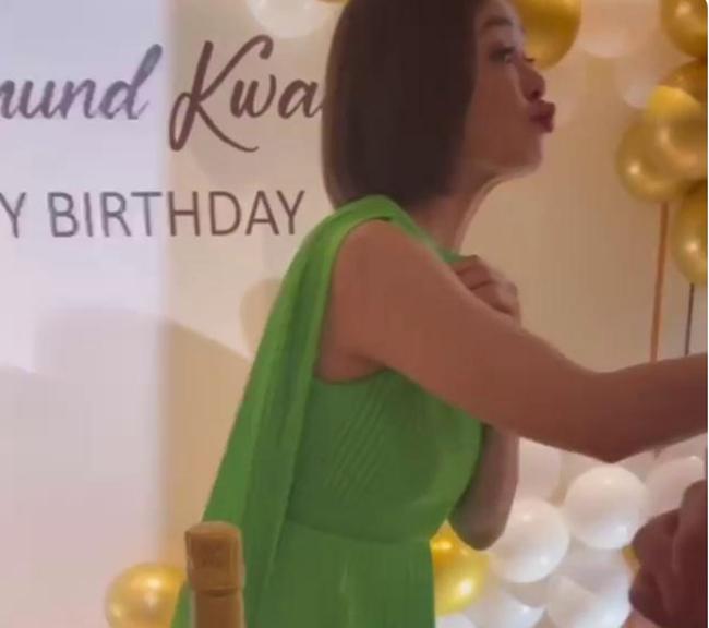 关之琳生日派对视频,关之琳70岁生日宴会