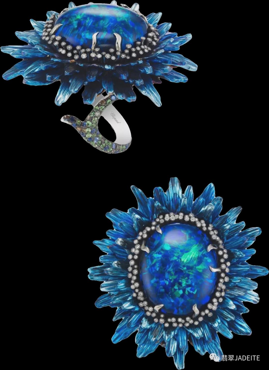 课堂|世界顶级奢侈品牌这些年重金打造的欧泊首饰（上）