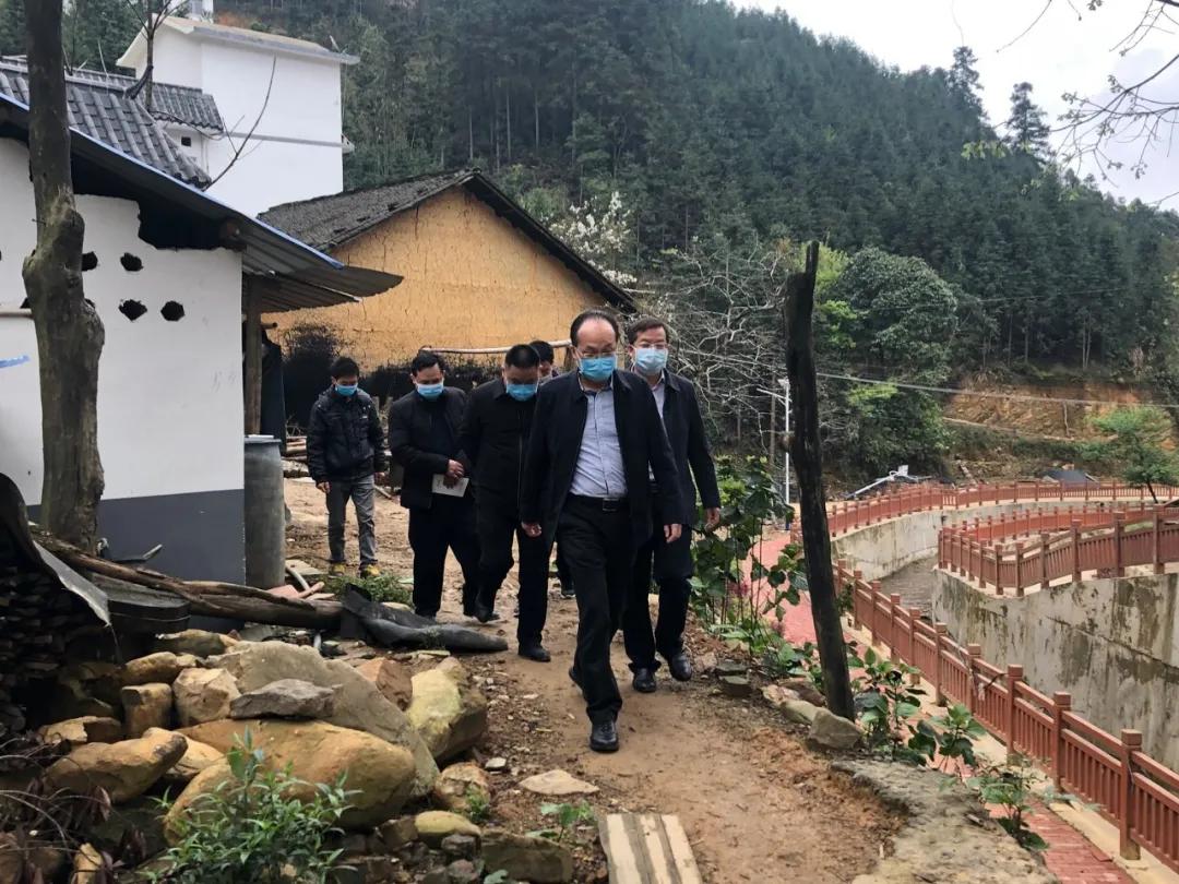 王海峰调研莲花寺镇脱贫攻坚工作,谢胜到坦渡镇调研脱贫攻坚工作