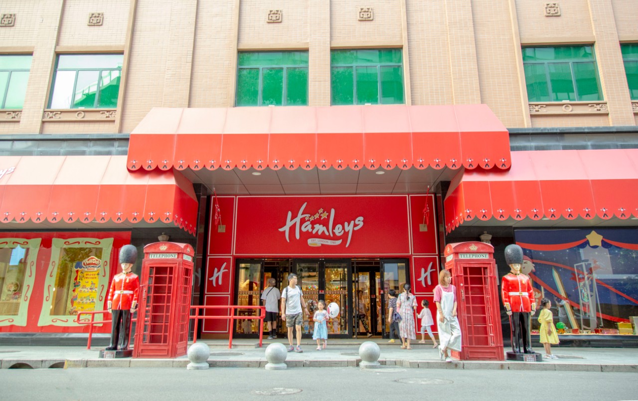 hamleys玩具店加盟,hamleys全球单体面积最大的店