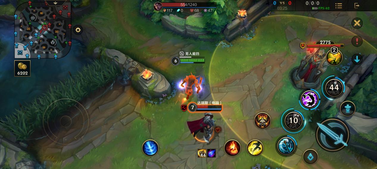 英雄联盟手游：看似笨拙的奥拉夫，却成为丝血反杀的卫冕之王