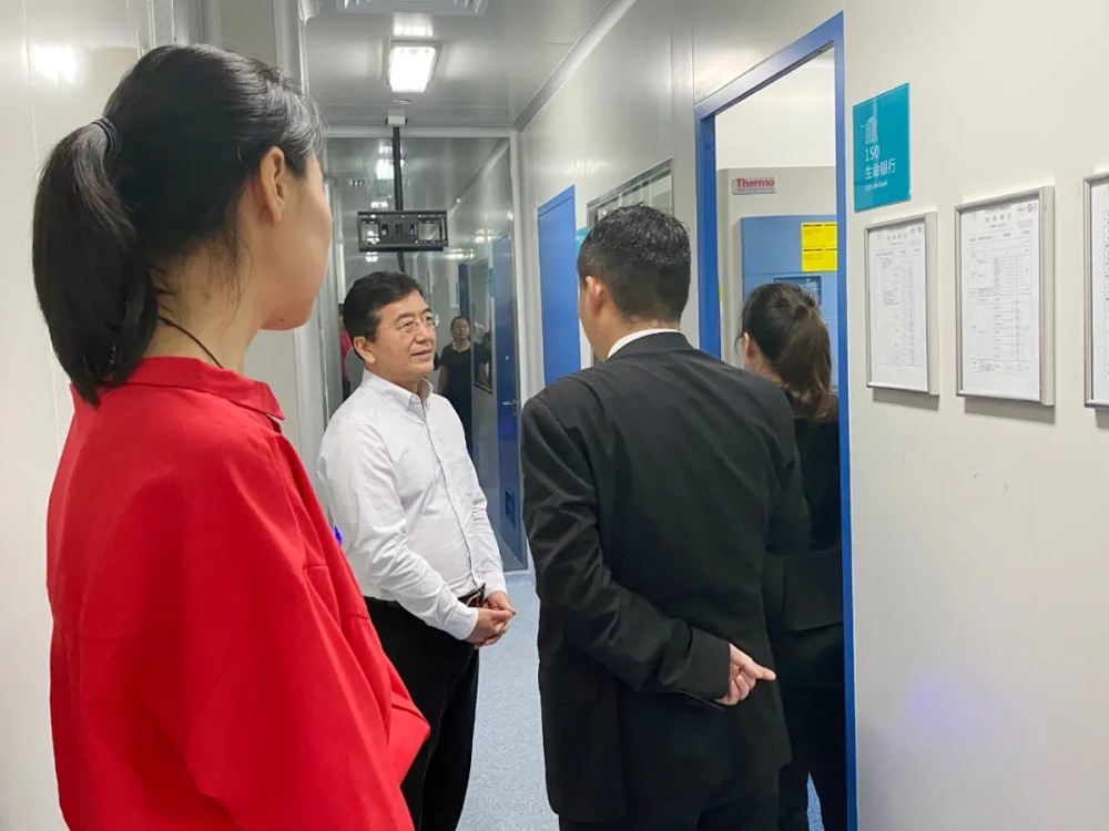 全国政协委员、中国企业联合会执行副会长李明星一行参观安美生物