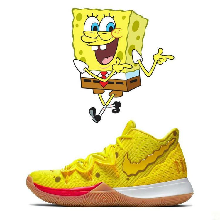 kyrie5最新海绵宝宝,kyrie5海绵宝宝评价
