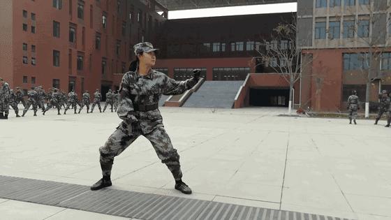 武警军体拳分解动作,军体拳动作口号