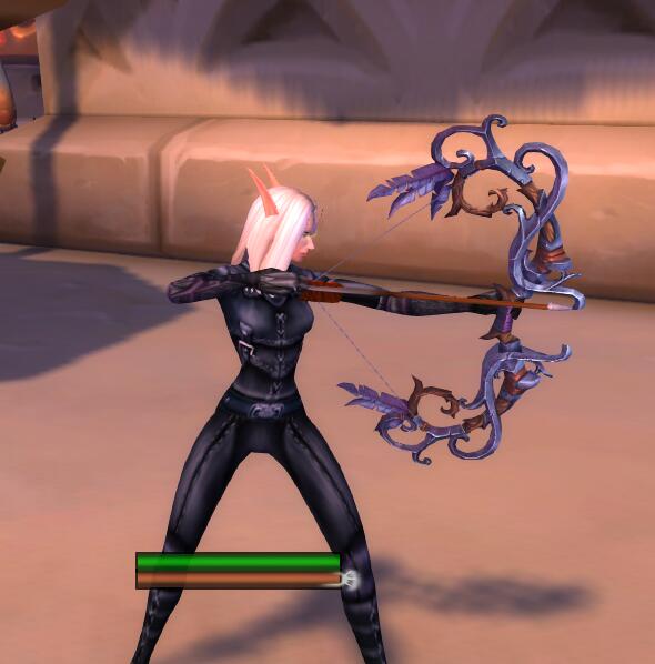 魔兽世界：永恒之井任务线最终奖励铁羽长弓幻化值得一做