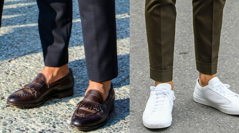 男士夏季休闲裤怎么搭配鞋子,夏天男休闲裤怎么样搭配衣服好看