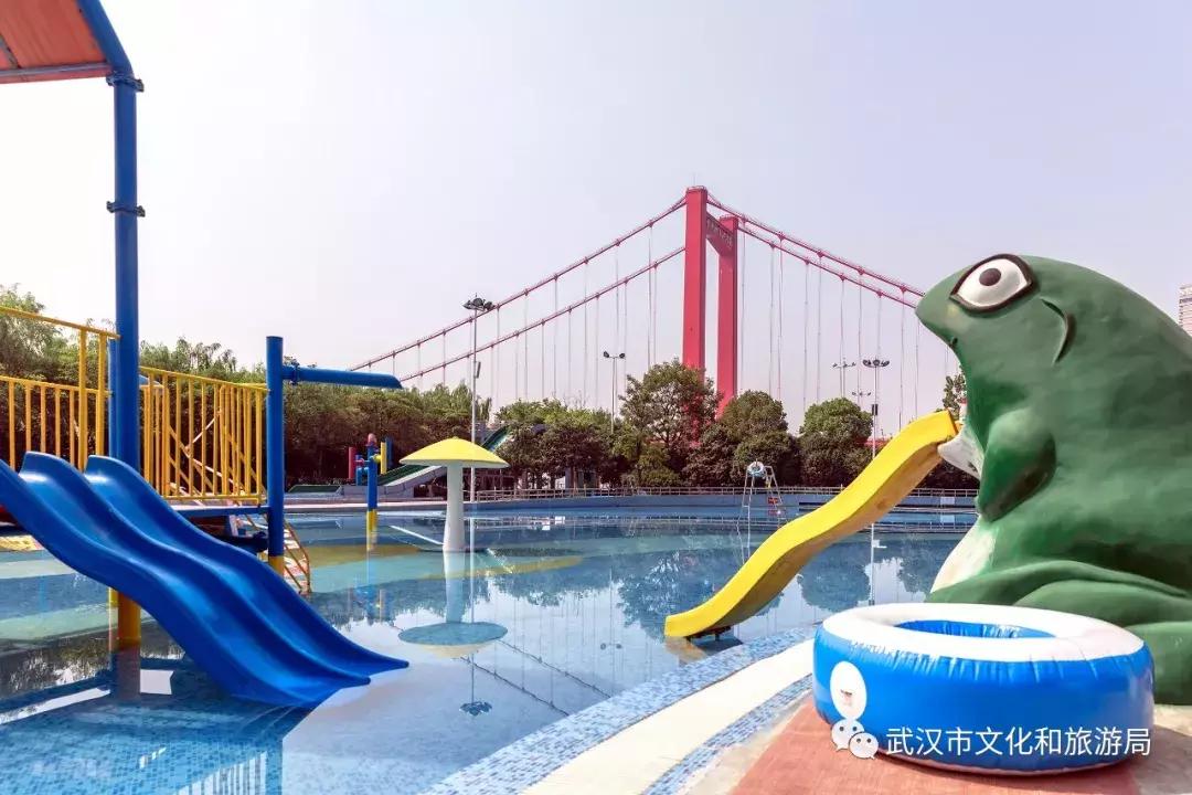 鹦鹉洲长江大桥桥下公园,汉阳鹦鹉洲长江大桥公园