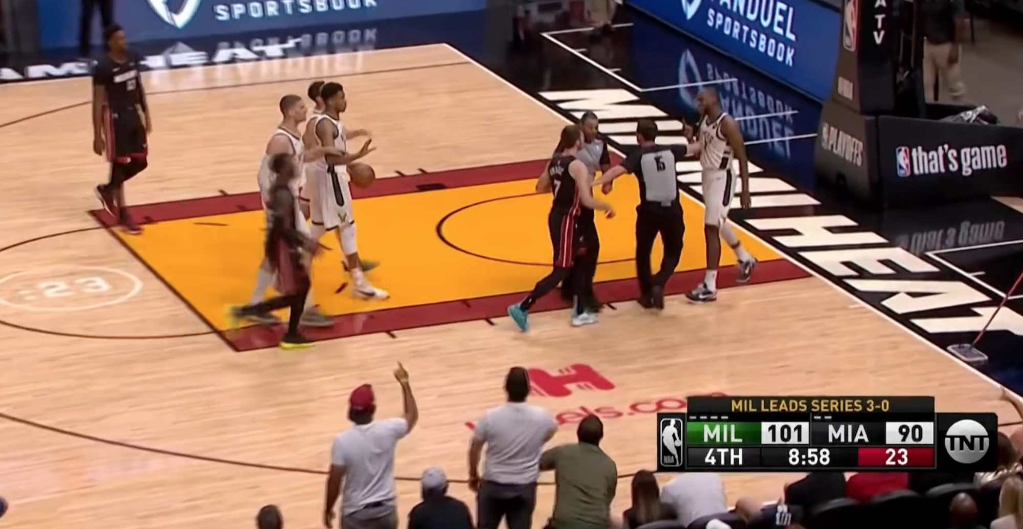 雄鹿步行者冲突后续,nba雄鹿对战热火