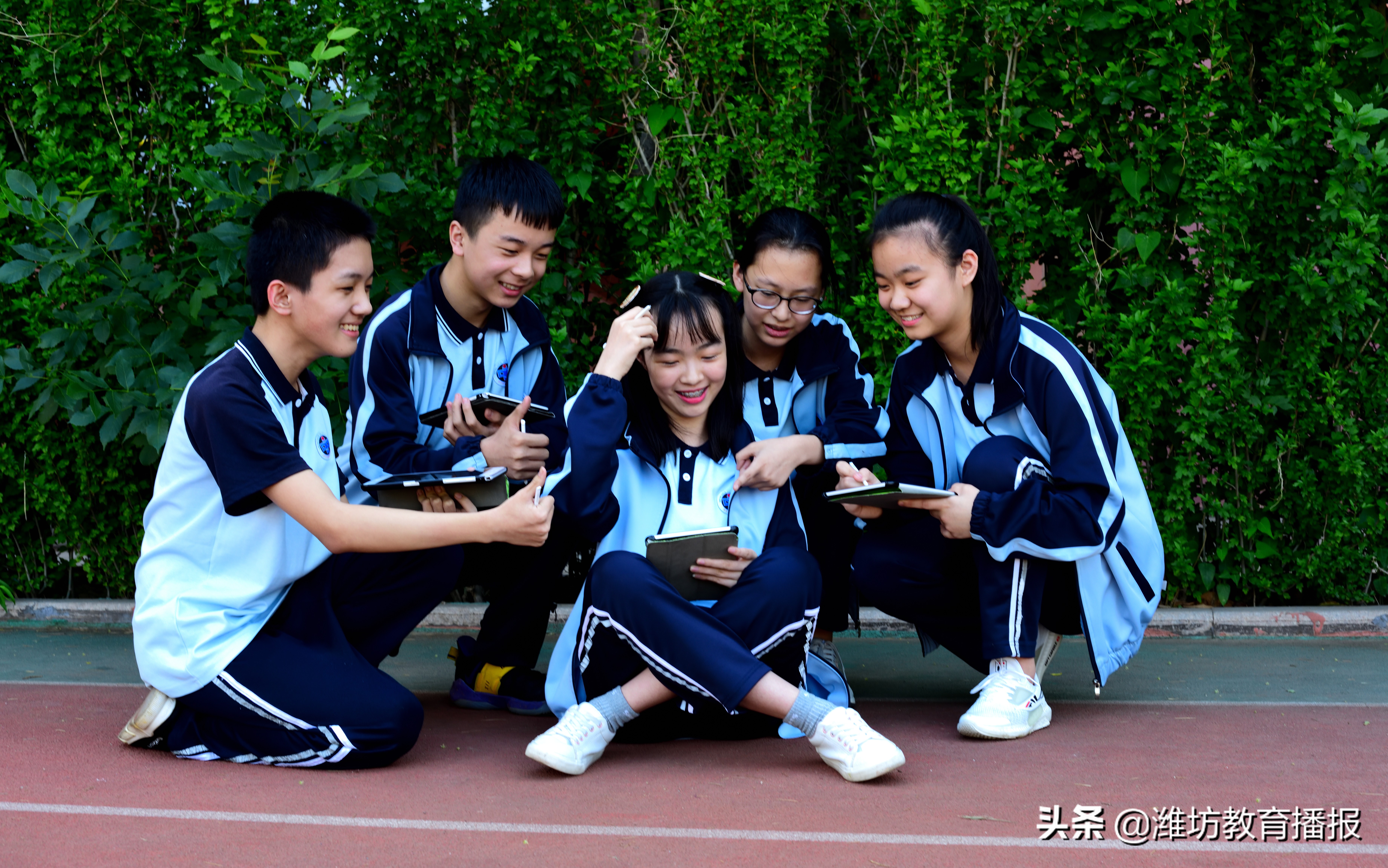 “我在潍坊十中的一天”