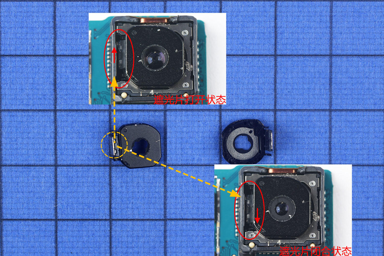 s9可变光圈拆解,三星s9光圈测评