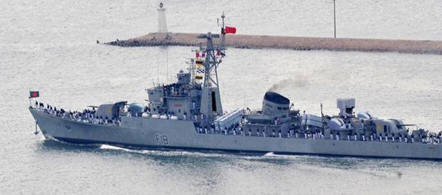 孟加拉决心号护卫舰,参加孟加拉国阅舰式的外国军舰