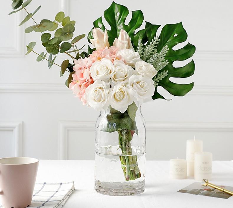 仿真花高级感逼真客厅,优雅气质高贵的仿真花