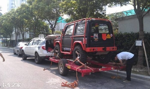 蓝牌轻卡挂车,蓝牌轻卡拖挂中置轴挂车