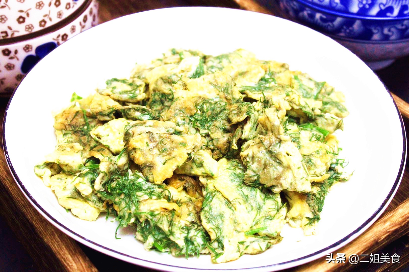 茴香炒鸡蛋怎么炒,茴香炒鸡蛋的正确做法