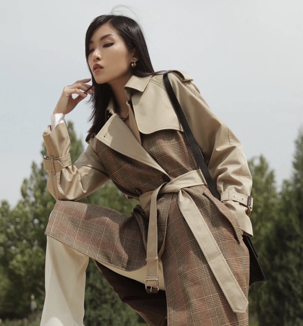 风衣后背腰带的7种系法,男士burberry风衣腰带系法图解