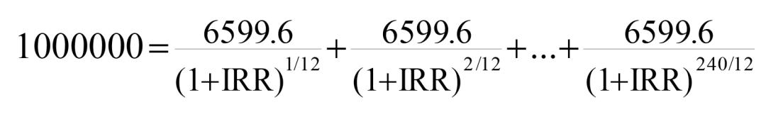 贷款年化利率计算方法,分期付款真实年化利率计算公式